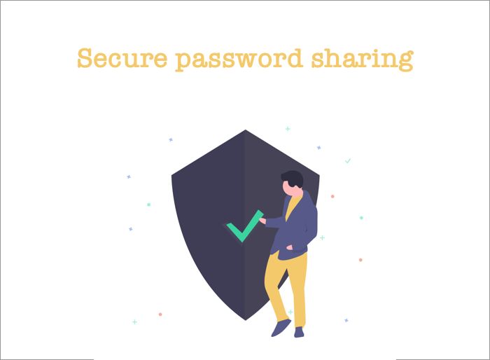 Secure password sharing