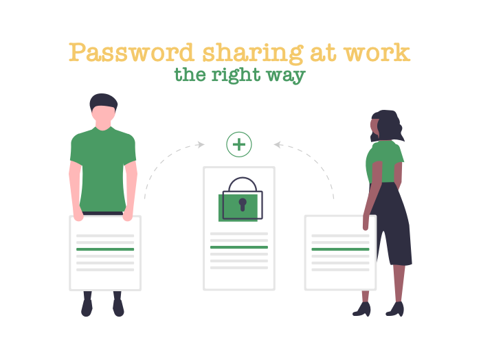 Password sharing at work the right way