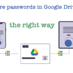 Store passwords in Google Drive the right way